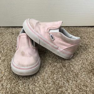 Pink slip on toddler vans